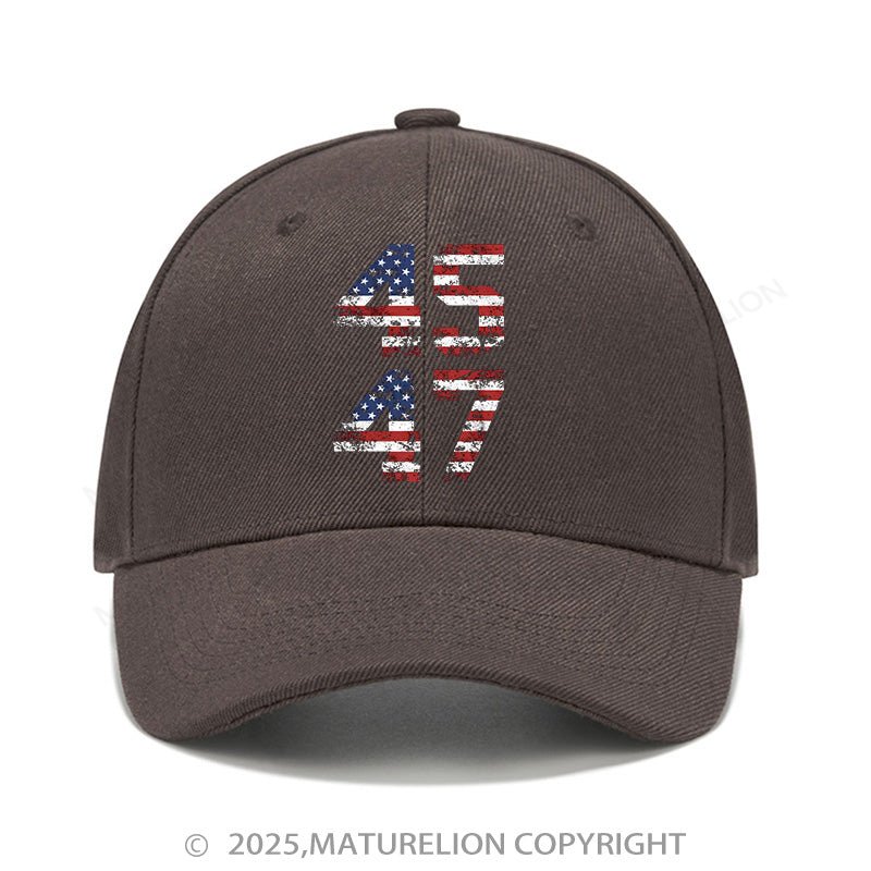 Maturelion Baseball Cap 45th & 47th Cap (Free Customization)