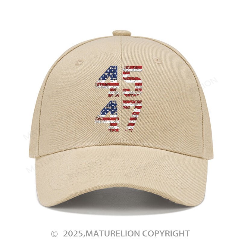 Maturelion Baseball Cap 45th & 47th Cap (Free Customization)