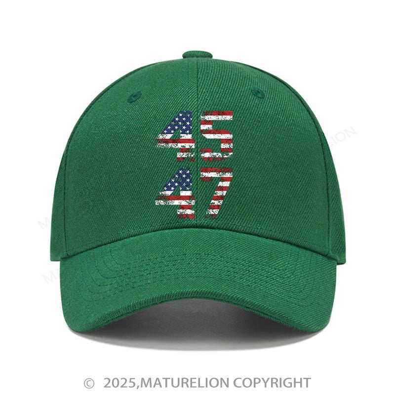 Maturelion Baseball Cap 45th & 47th Cap (Free Customization)