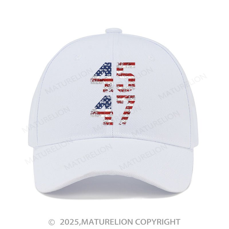 Maturelion Baseball Cap 45th & 47th Cap (Free Customization)
