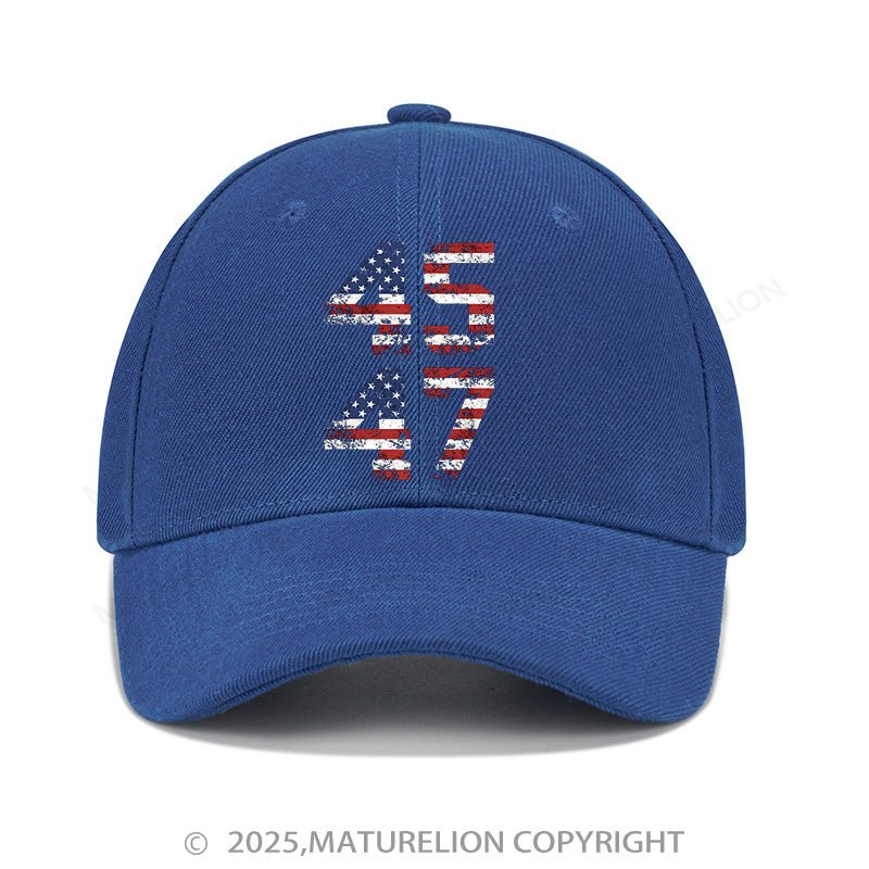 Maturelion Baseball Cap 45th & 47th Cap (Free Customization)