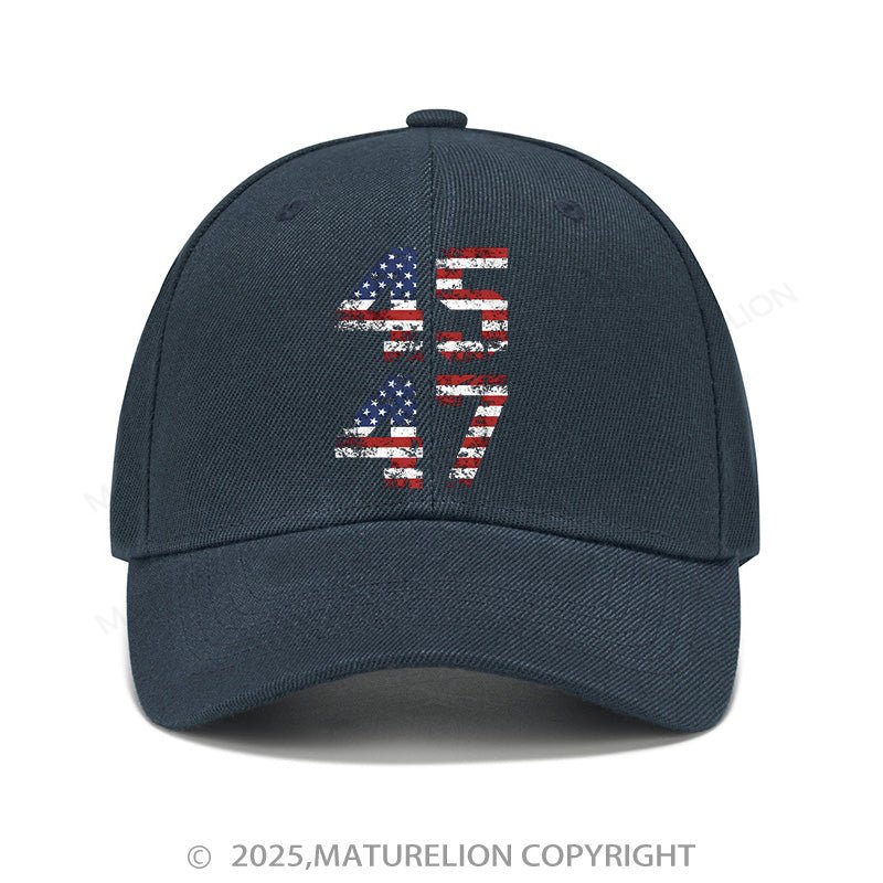 Maturelion Baseball Cap 45th & 47th Cap (Free Customization)