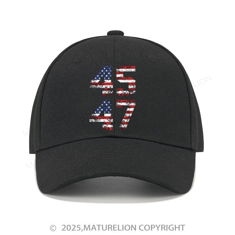 Maturelion Baseball Cap 45th & 47th Cap (Free Customization)