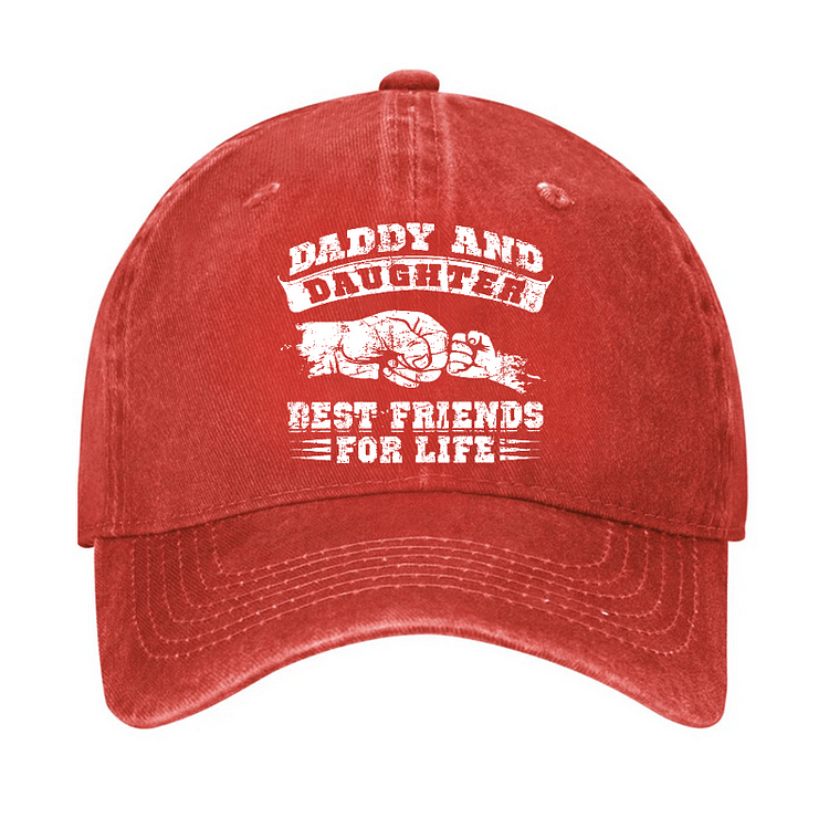 Maturelion Daddy And Daughter Best Friends For Life Cap