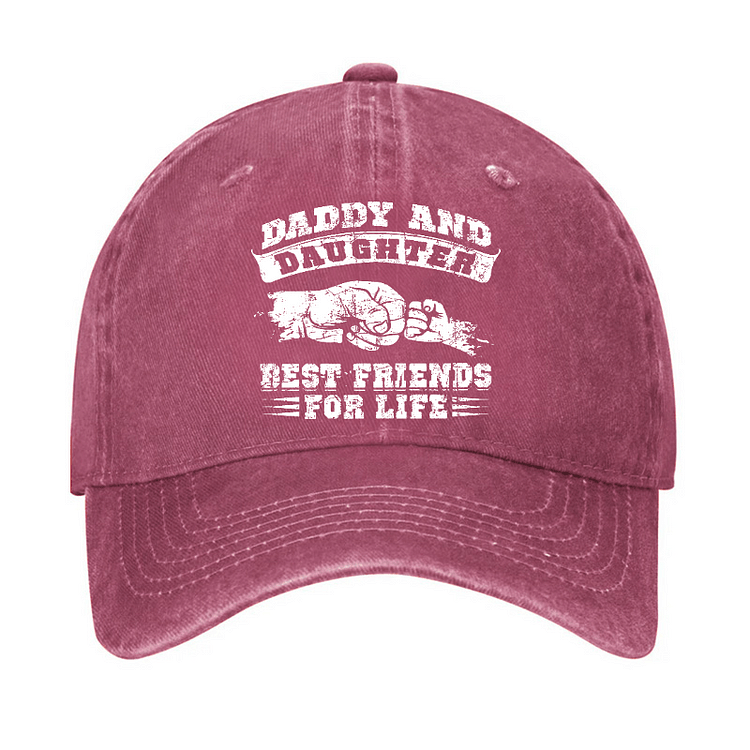 Maturelion Daddy And Daughter Best Friends For Life Cap