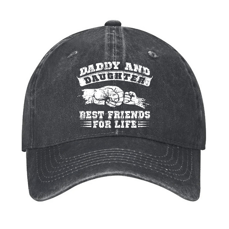 Maturelion Daddy And Daughter Best Friends For Life Cap