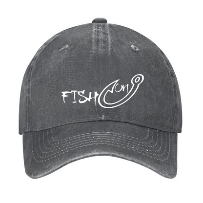Maturelion Fish On Funny Fishing Cap