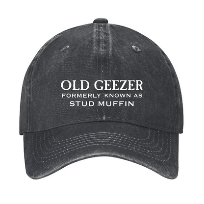 Maturelion Funny Old Geezer Formerly Known As Stud Muffin Cap