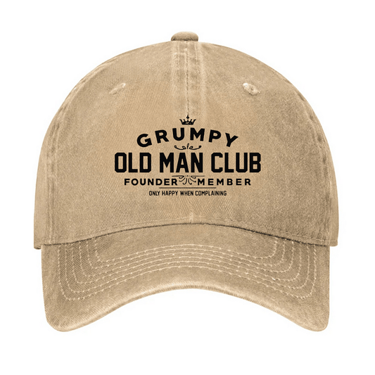Maturelion Grumpy Old Man Club Cap