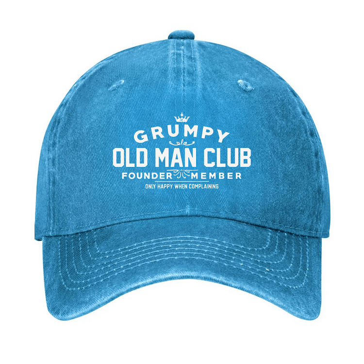 Maturelion Grumpy Old Man Club Cap