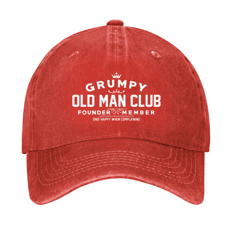 Maturelion Grumpy Old Man Club Cap