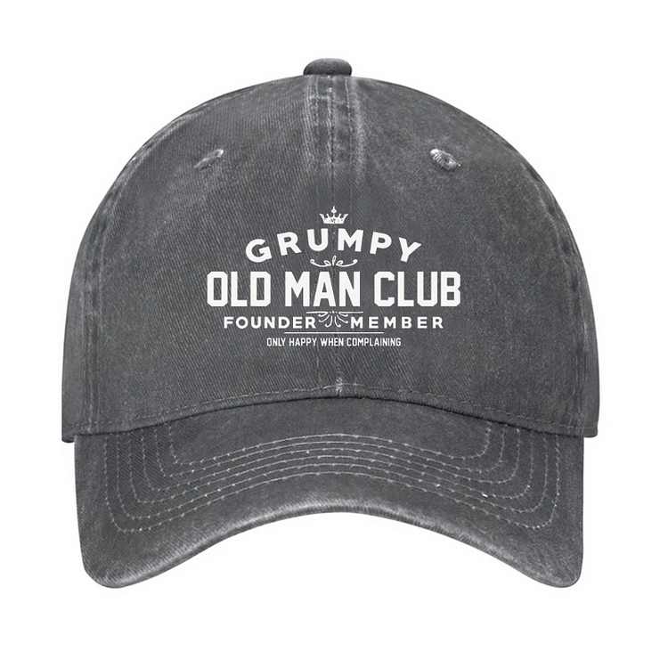Maturelion Grumpy Old Man Club Cap