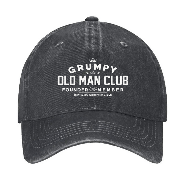 Maturelion Grumpy Old Man Club Cap