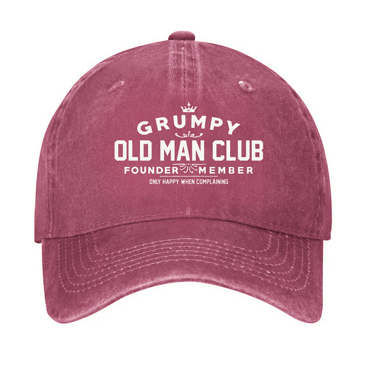 Maturelion Grumpy Old Man Club Cap