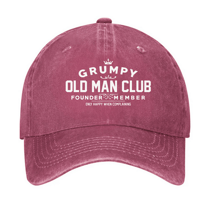 Maturelion Grumpy Old Man Club Cap