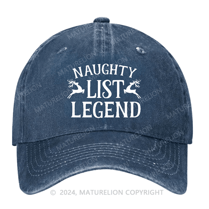 Maturelion Christmas Naughty List Legend Cap