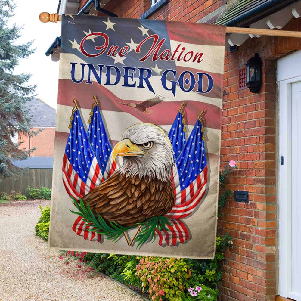 Flagwix American Flag - One Nation Under God Eagle Flag TQN1223F
