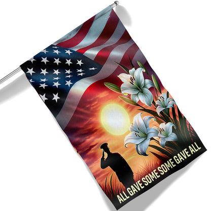 FLAGWIX  Veteran All Gave Some Some Gave All Flag MLN2493F