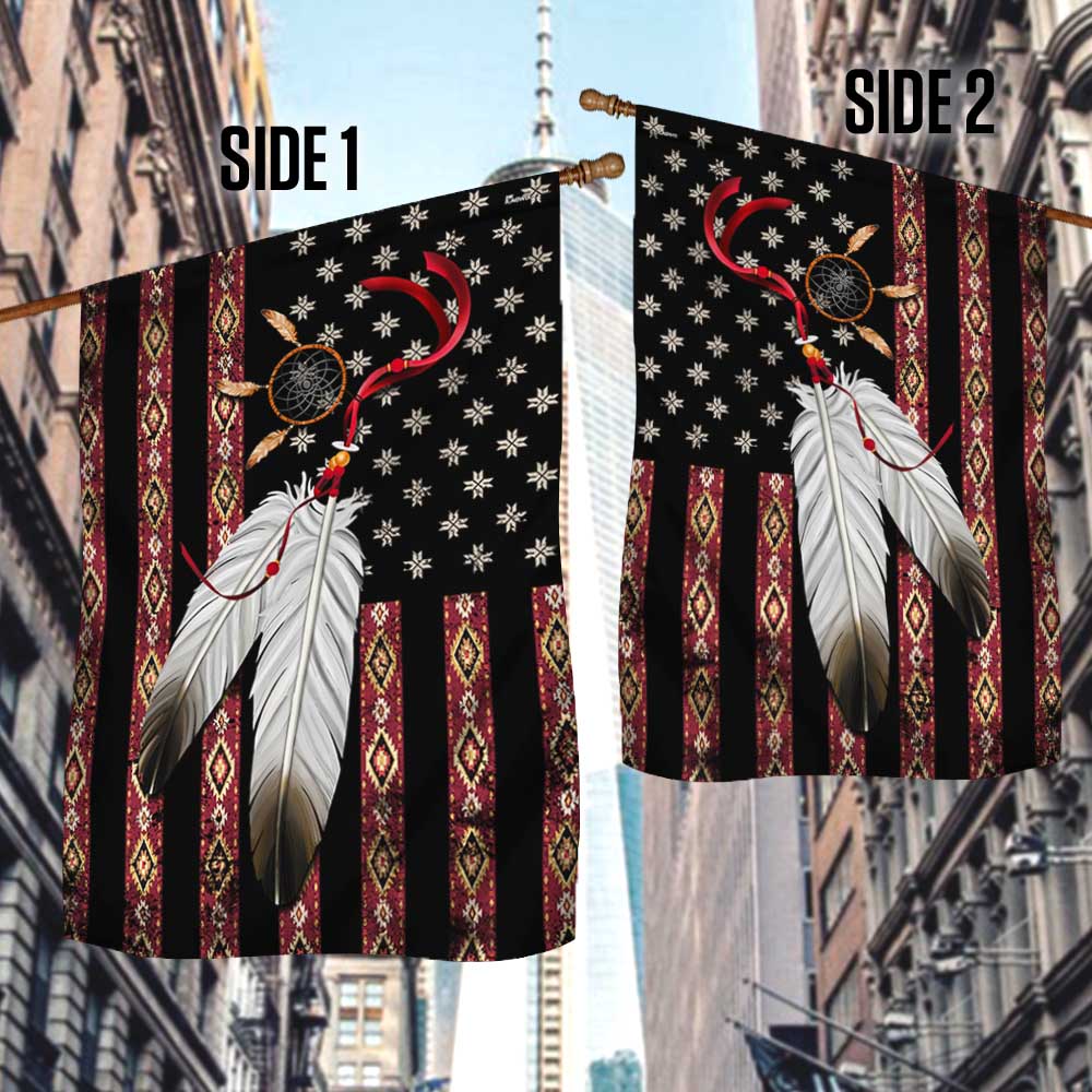 Native American Eagle Feather Flag TPT1358F
