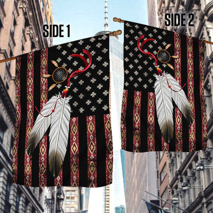 Native American Eagle Feather Flag TPT1358F
