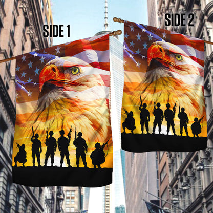 Veterans Flag, US Military QNN824F