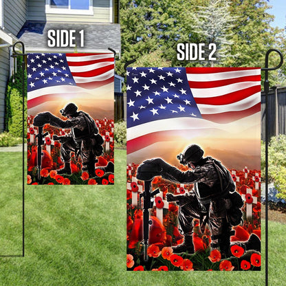 Memorial Day Veteran Remember and Honor Flag TPT759F