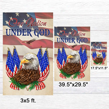 Flagwix American Flag - One Nation Under God Eagle Flag TQN1223F