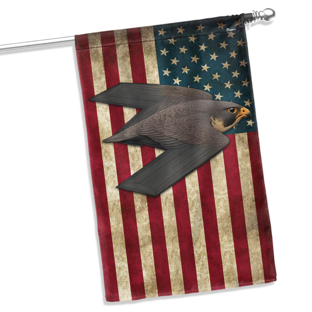 Eagle B-2 Spirit - Proud Airforce American Flag TPT2788TNB