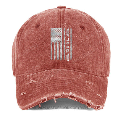 Maturelion American Jeep Washed Vintage Cap