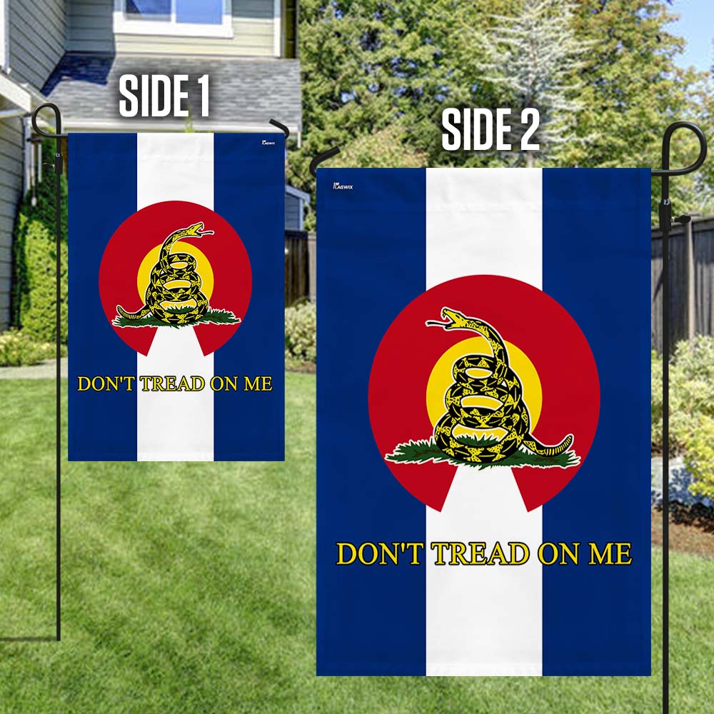 Don't Tread On Me Colorado Gadsden Flag TPT1167F