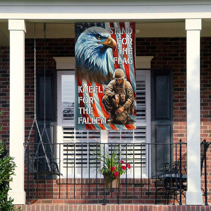 Memorial Day FLAGWIX American Veterans Eagle Stand For The Flag Kneel For The Fallen Flag MLN2768F