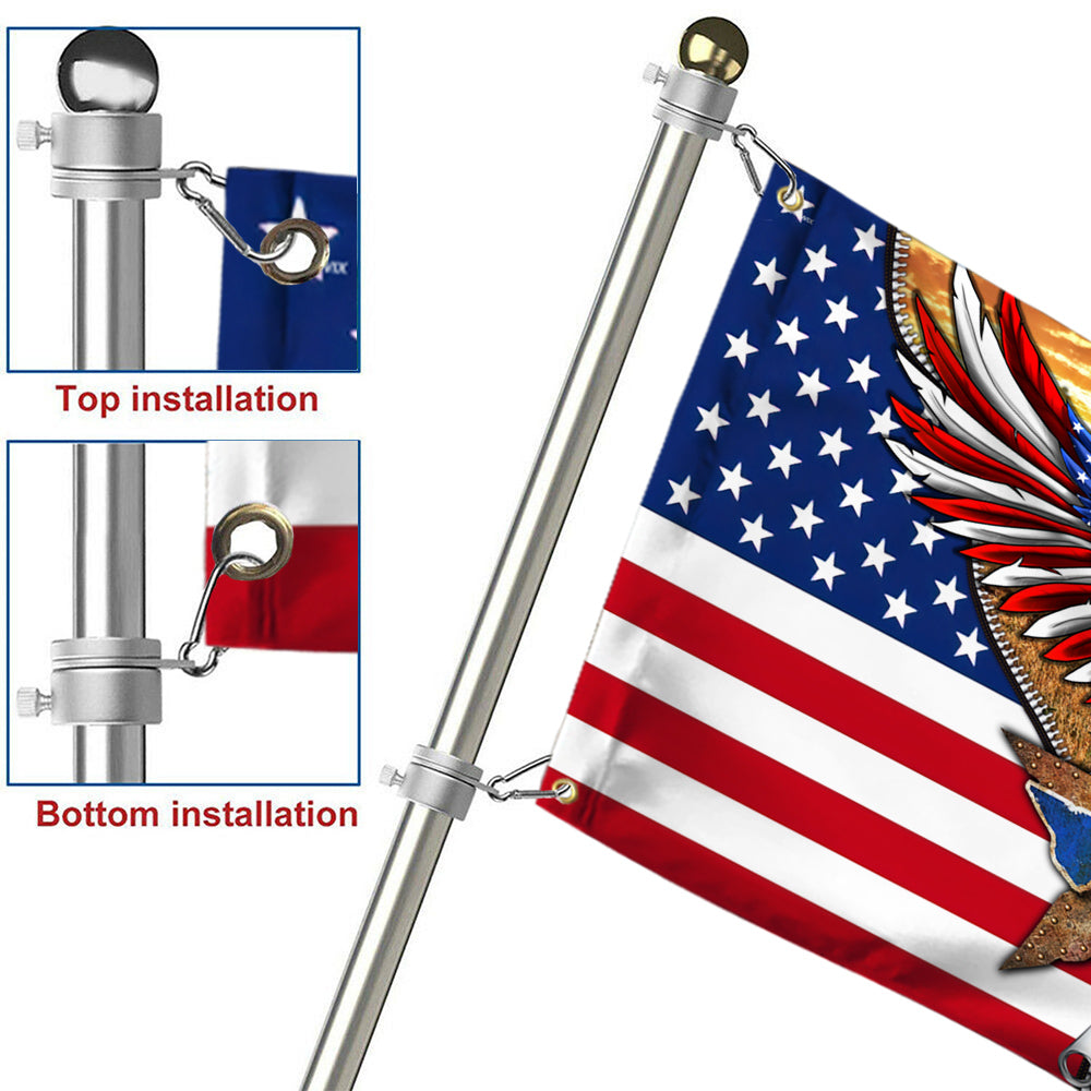 Texas American Eagle Flag THN3533GF