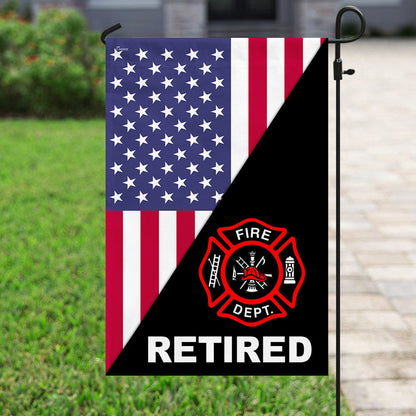 Retired Firefighter Flag TRL1073F