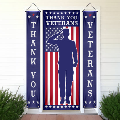 Thank You Veterans Door Cover &amp; Banners TQN1911CB