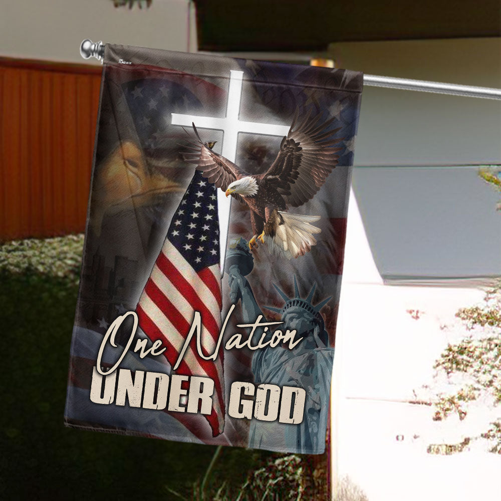 One Nation Under God America Flag PN262Fv1
