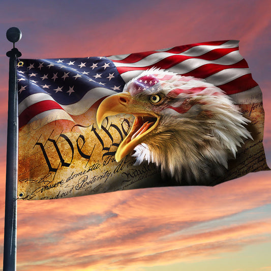 Eagle American Grommet Flag We The People BNL316GFv1