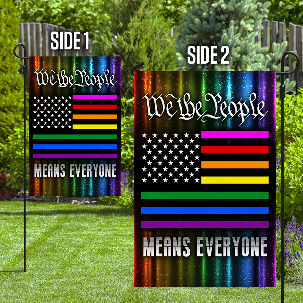 LGBT Flag We The People Means Everyone DDH2793F