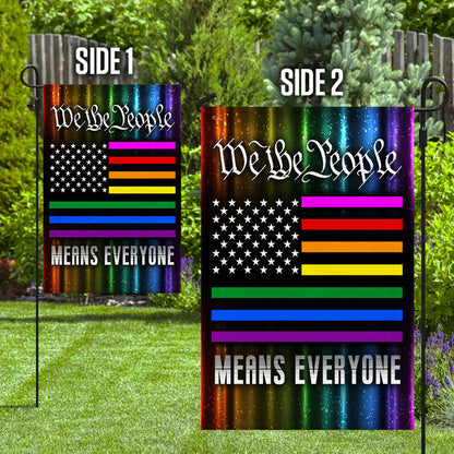 LGBT Flag We The People Means Everyone DDH2793F