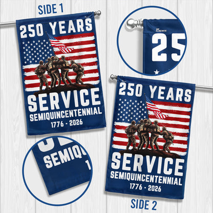 Flagwix American Flag - USA 250th Anniversary Semiquincentennial Patriotic Canvas Flag