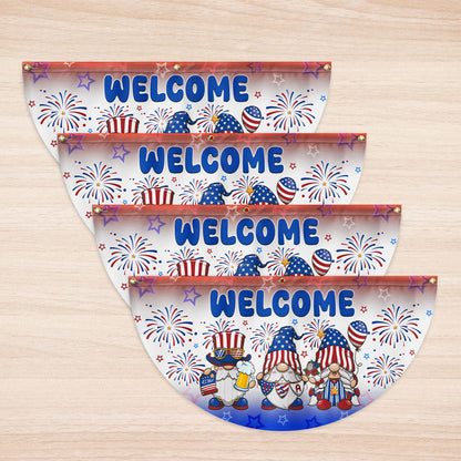 Flagwix American Flag - 4th of july Decoration American Independence Day Non-Pleated Fan Flag LHB158LPN