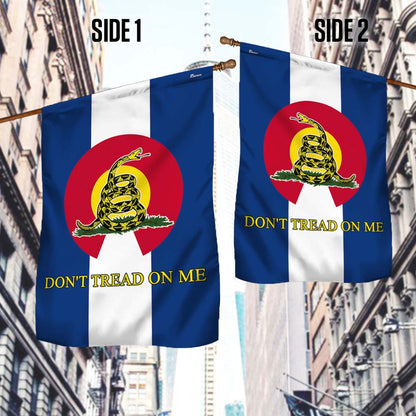 Don't Tread On Me Colorado Gadsden Flag TPT1167F