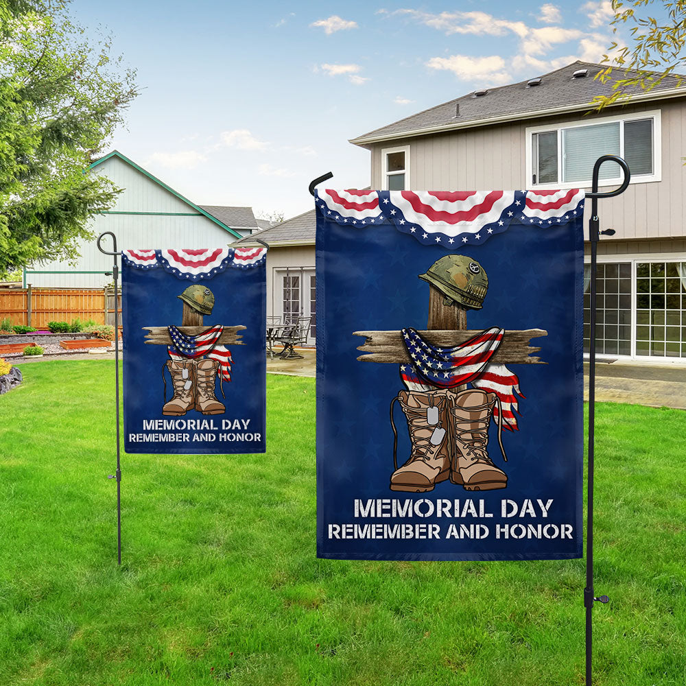 Memorial Day Remember And Honor Flag TQN1009F
