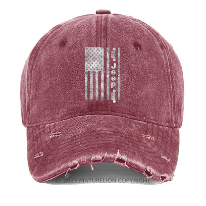 Maturelion American Jeep Washed Vintage Cap