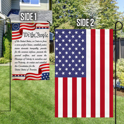 Flagwix American Flag - We The People Patriotic American Betsy Ross 1776 Two-Sided Flag TPT742Fv1