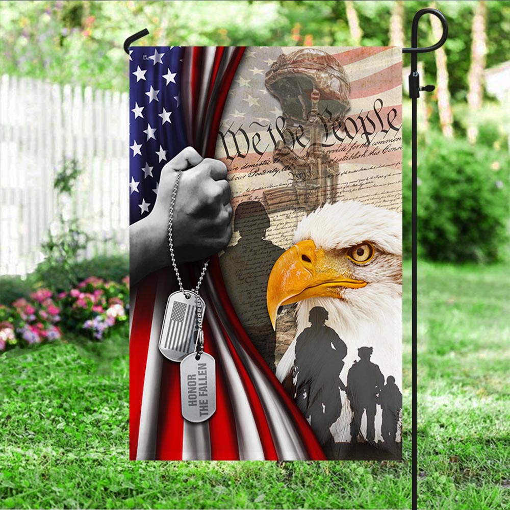 Flagwix American Flag - American Patriot, We The People, U.S. Veteran American Eagle Flag TPT174F
