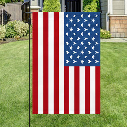 Memorial Day. Remember and Honor Veteran American Eagle Two-Sided Flag TPT776Fv1