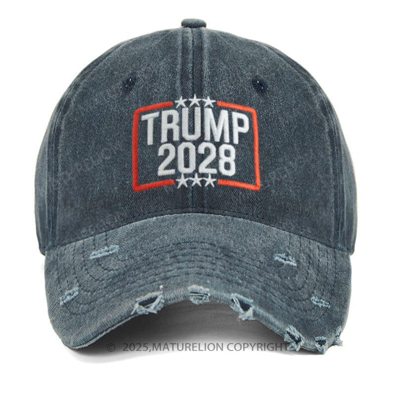 Maturelion Trump 2028 Washed Vintage Cap
