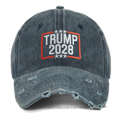 Maturelion Trump 2028 Washed Vintage Cap