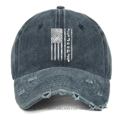 Maturelion American Jeep Washed Vintage Cap