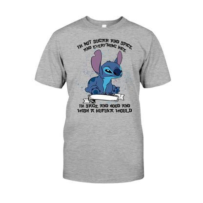 I'm Not Sugar And Spice And Everything Nice I'm Sage And Hood - Personalized T-shirt and Hoodie